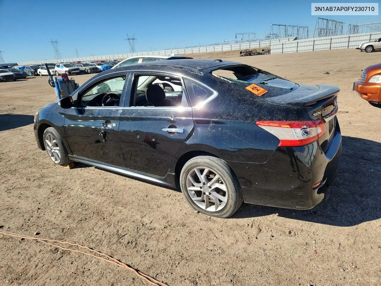 3N1AB7AP0FY230710 2015 Nissan Sentra S