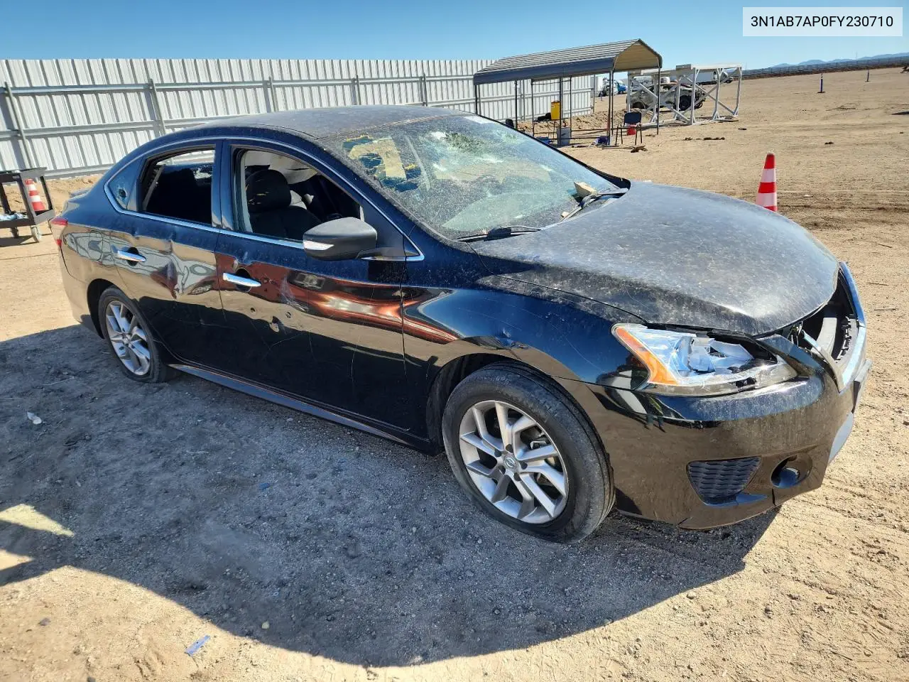 3N1AB7AP0FY230710 2015 Nissan Sentra S