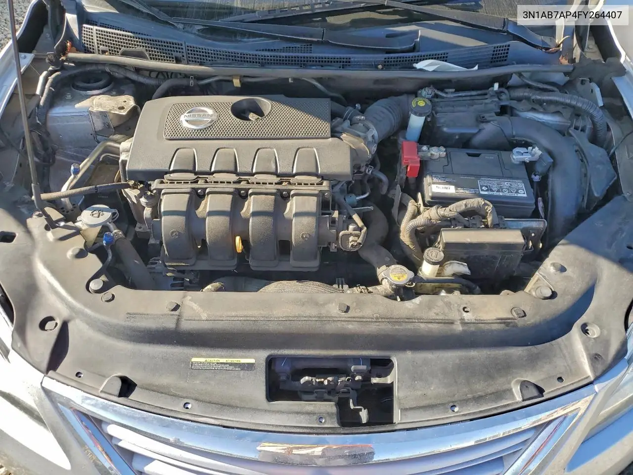 3N1AB7AP4FY264407 2015 Nissan Sentra S