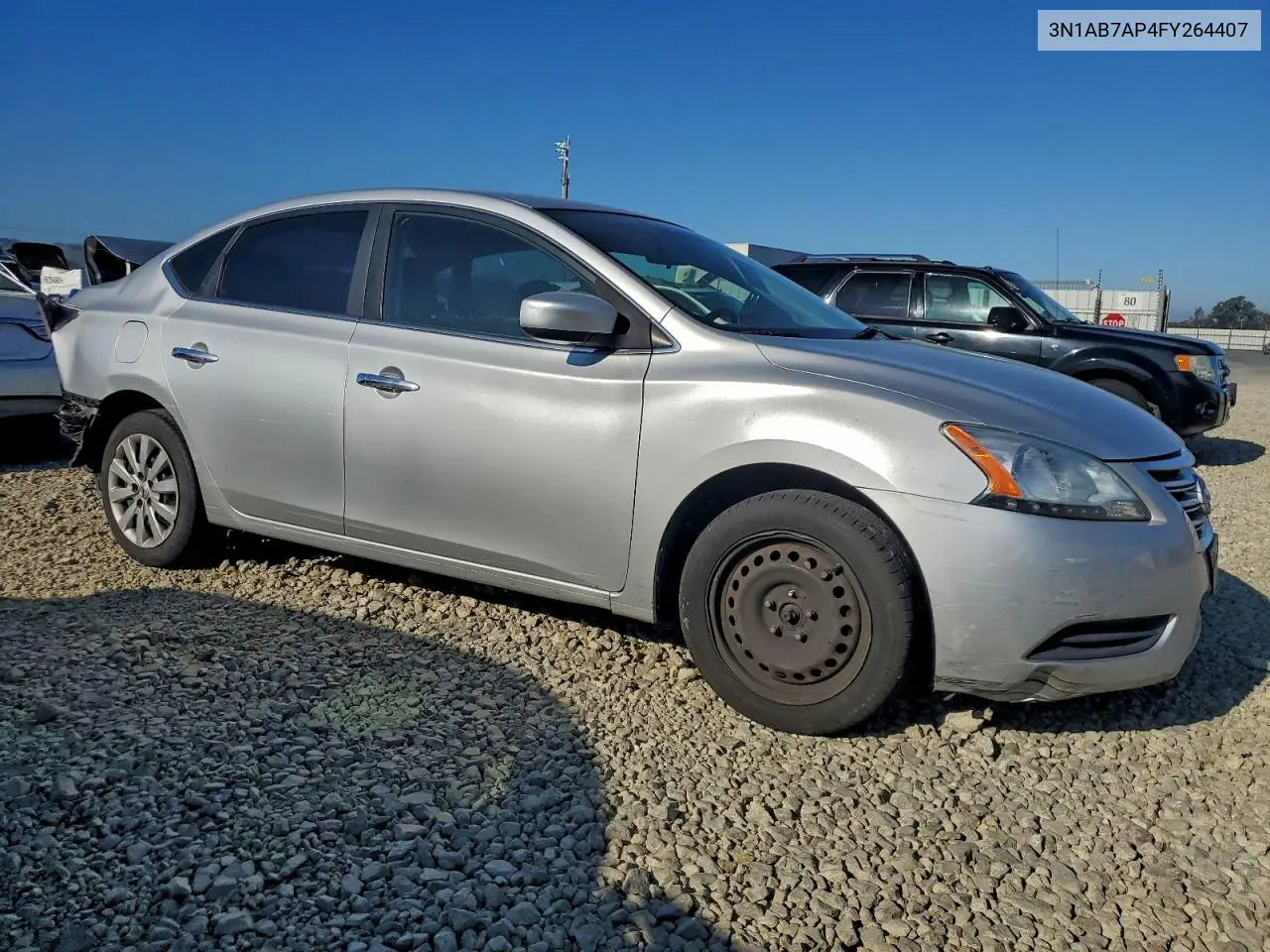 3N1AB7AP4FY264407 2015 Nissan Sentra S