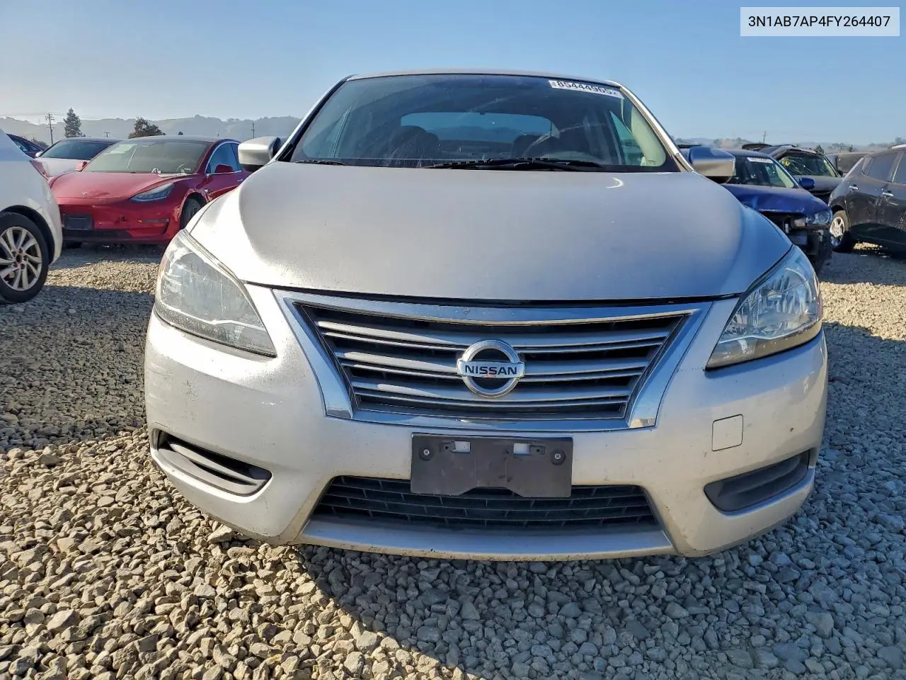 3N1AB7AP4FY264407 2015 Nissan Sentra S