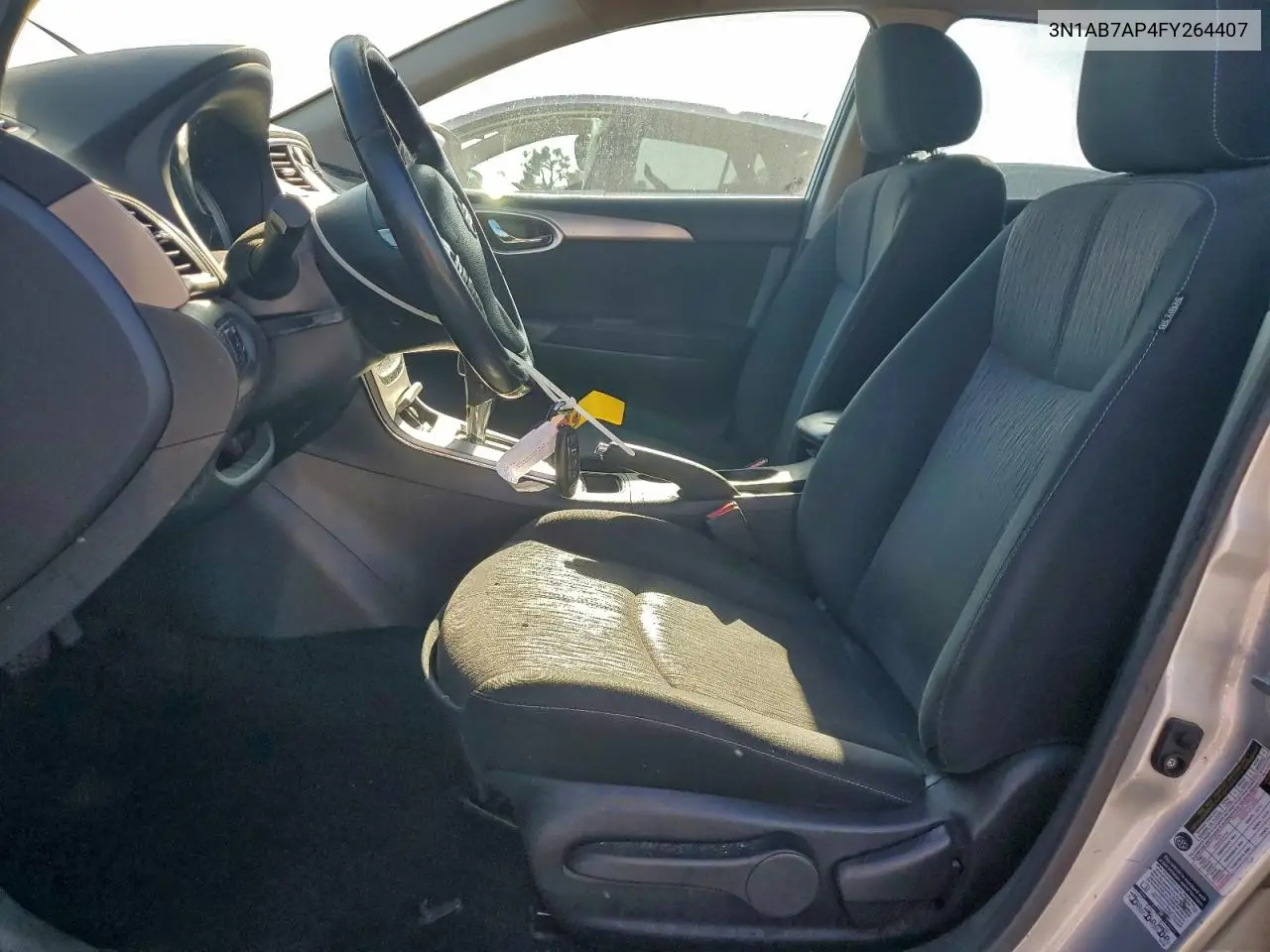 3N1AB7AP4FY264407 2015 Nissan Sentra S