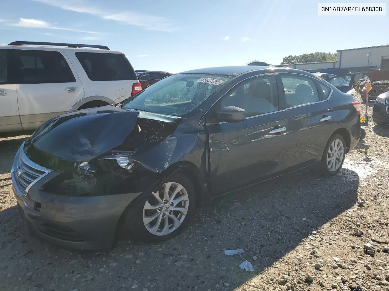 3N1AB7AP4FL658308 2015 Nissan Sentra S