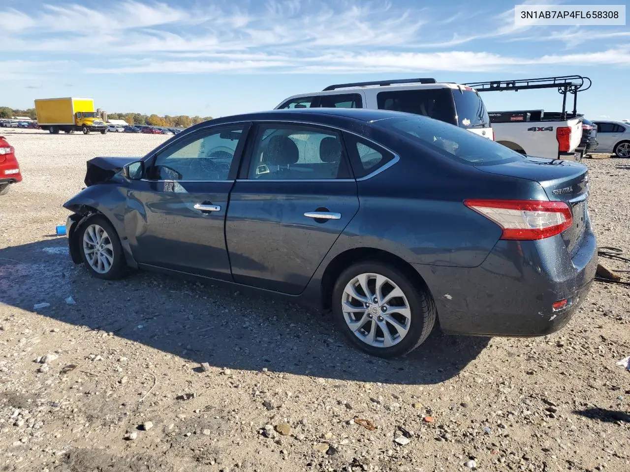 3N1AB7AP4FL658308 2015 Nissan Sentra S