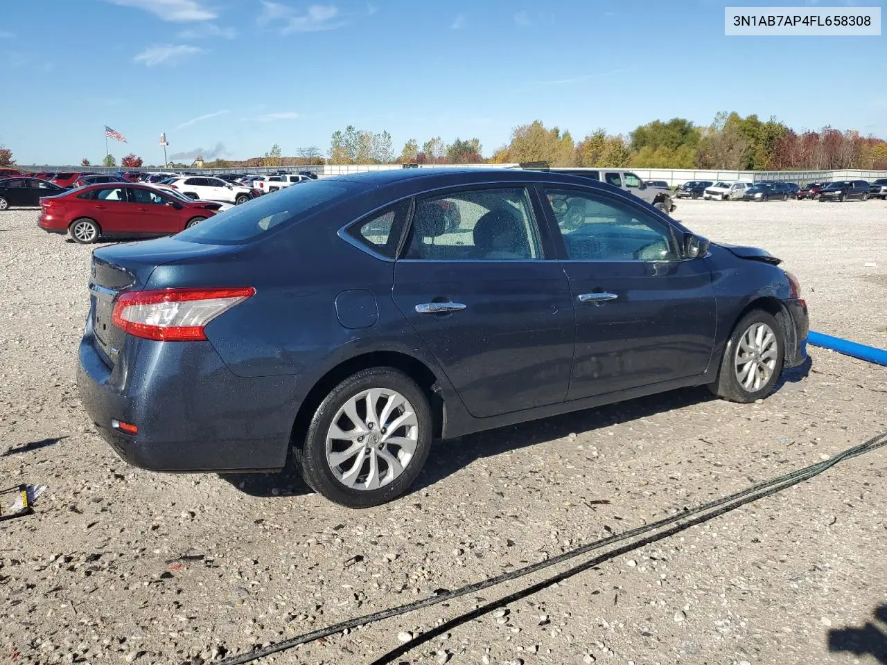 3N1AB7AP4FL658308 2015 Nissan Sentra S