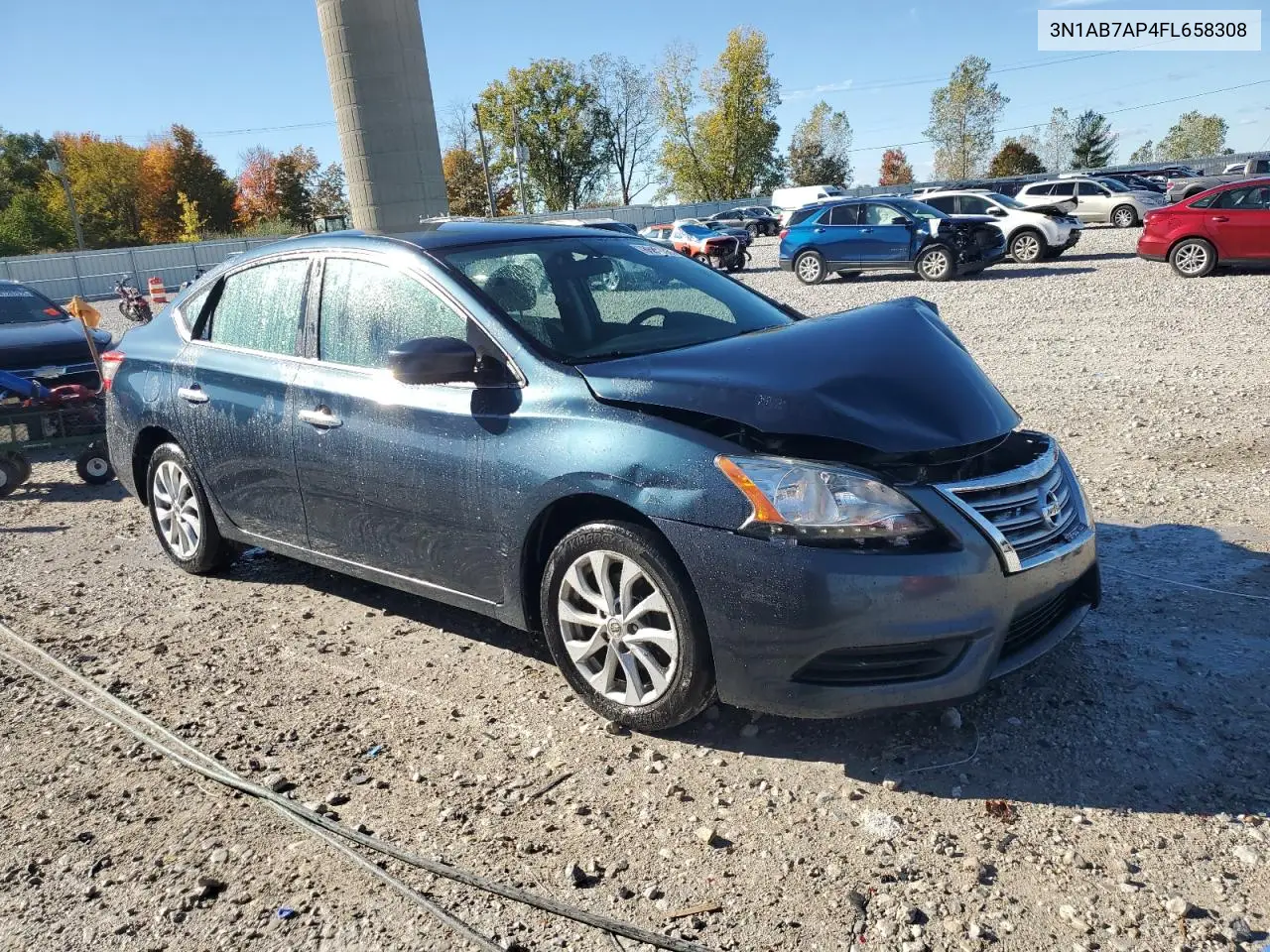 3N1AB7AP4FL658308 2015 Nissan Sentra S