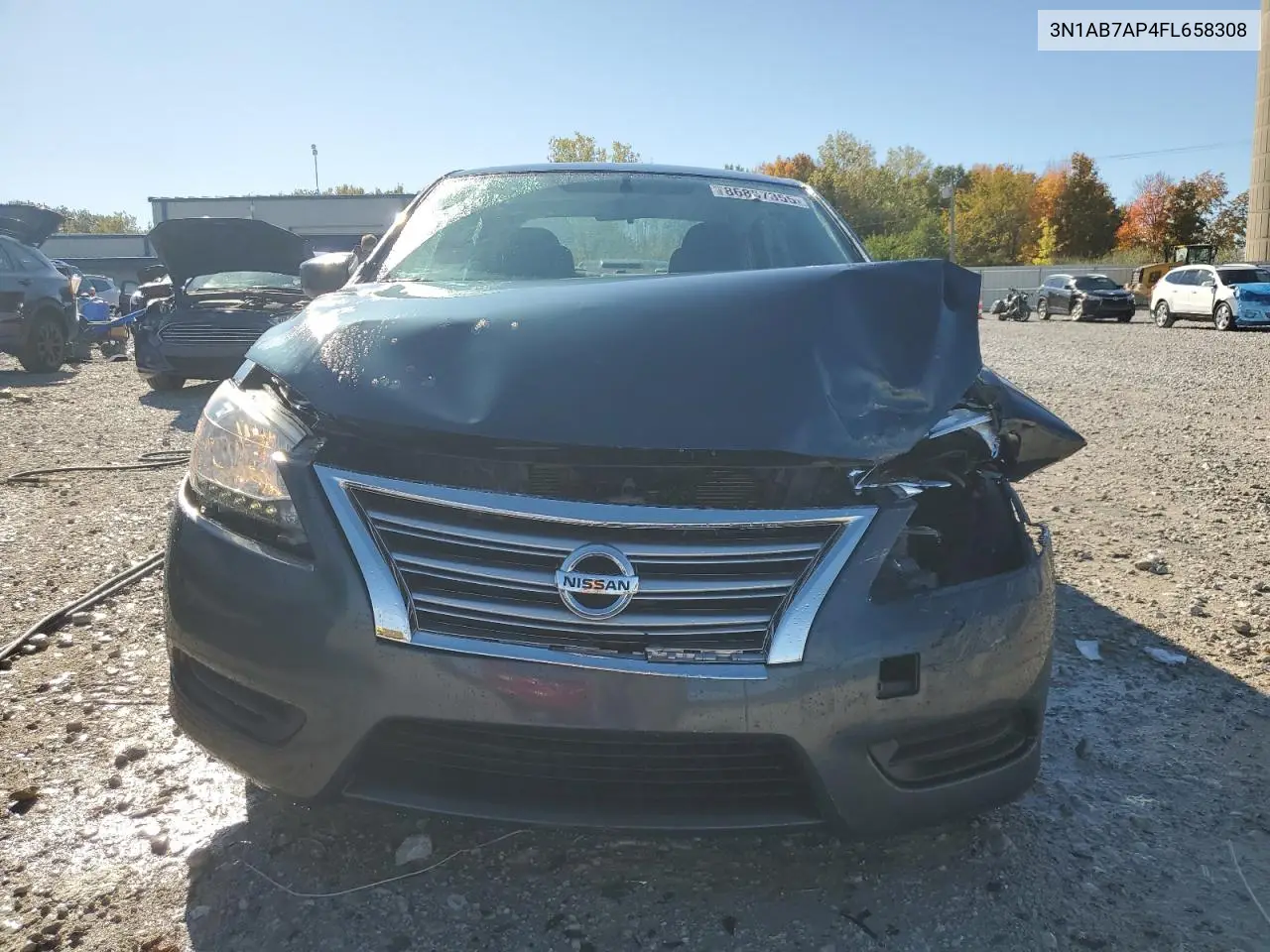 3N1AB7AP4FL658308 2015 Nissan Sentra S