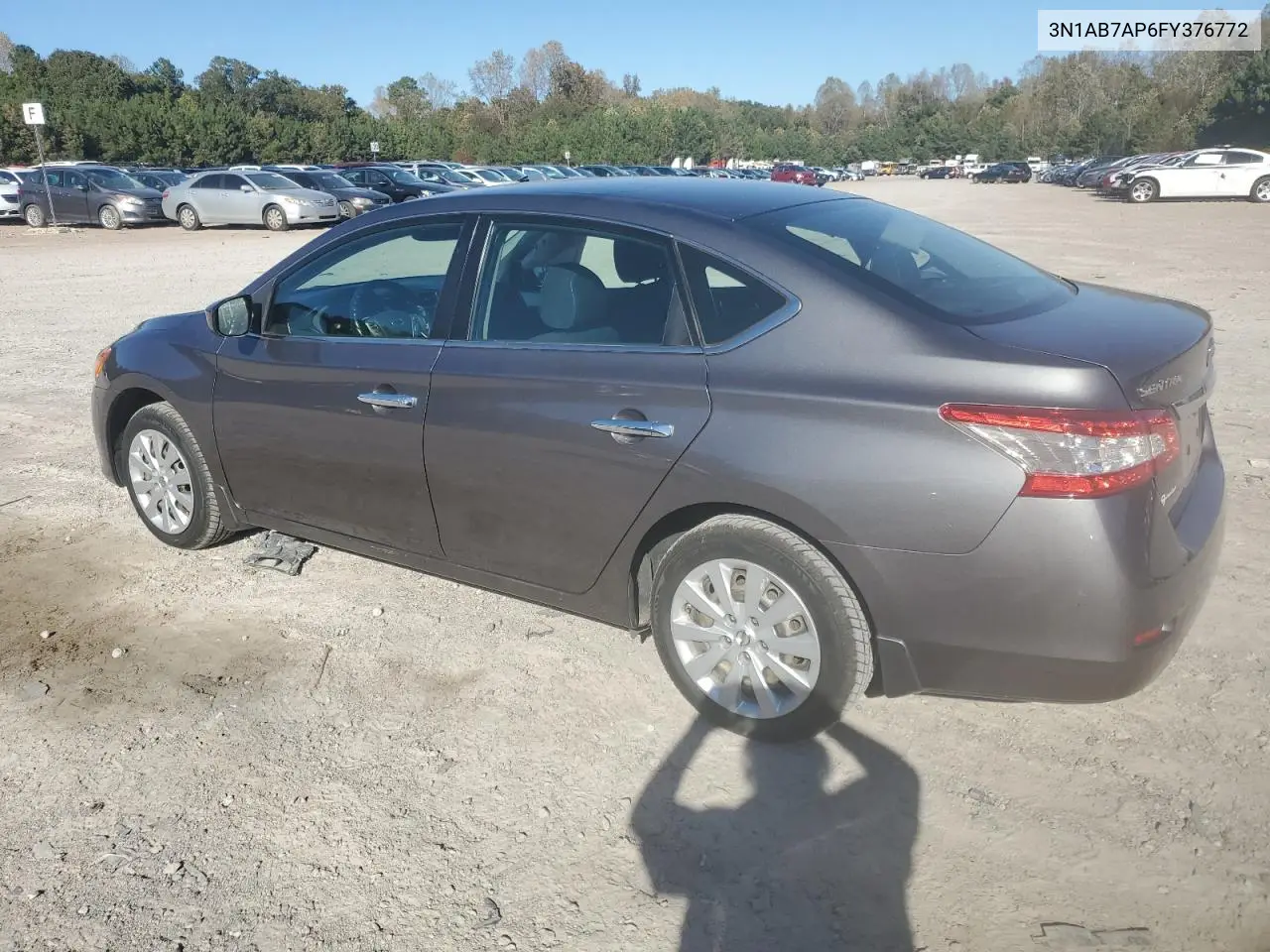 3N1AB7AP6FY376772 2015 Nissan Sentra S