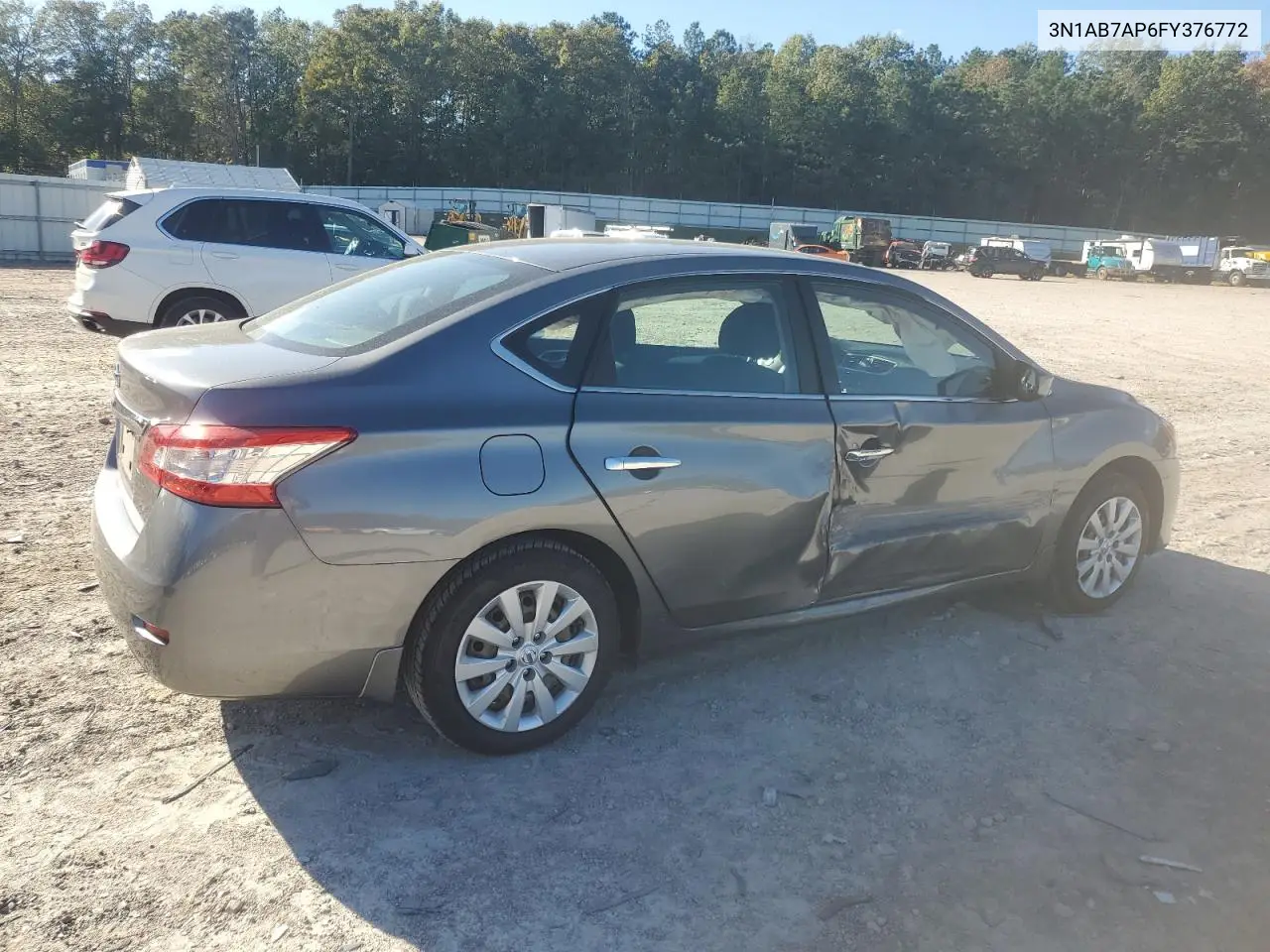 3N1AB7AP6FY376772 2015 Nissan Sentra S