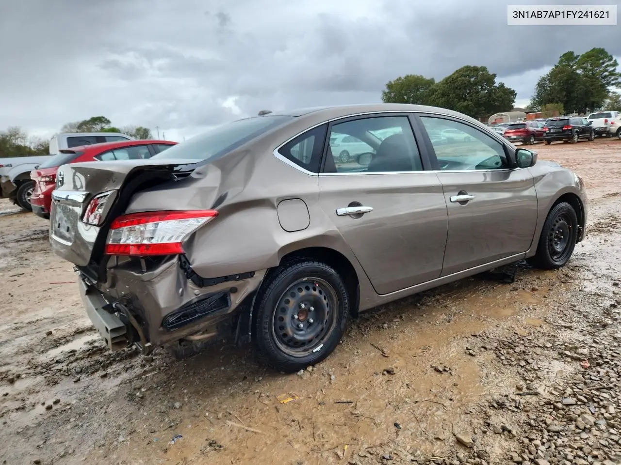 3N1AB7AP1FY241621 2015 Nissan Sentra S