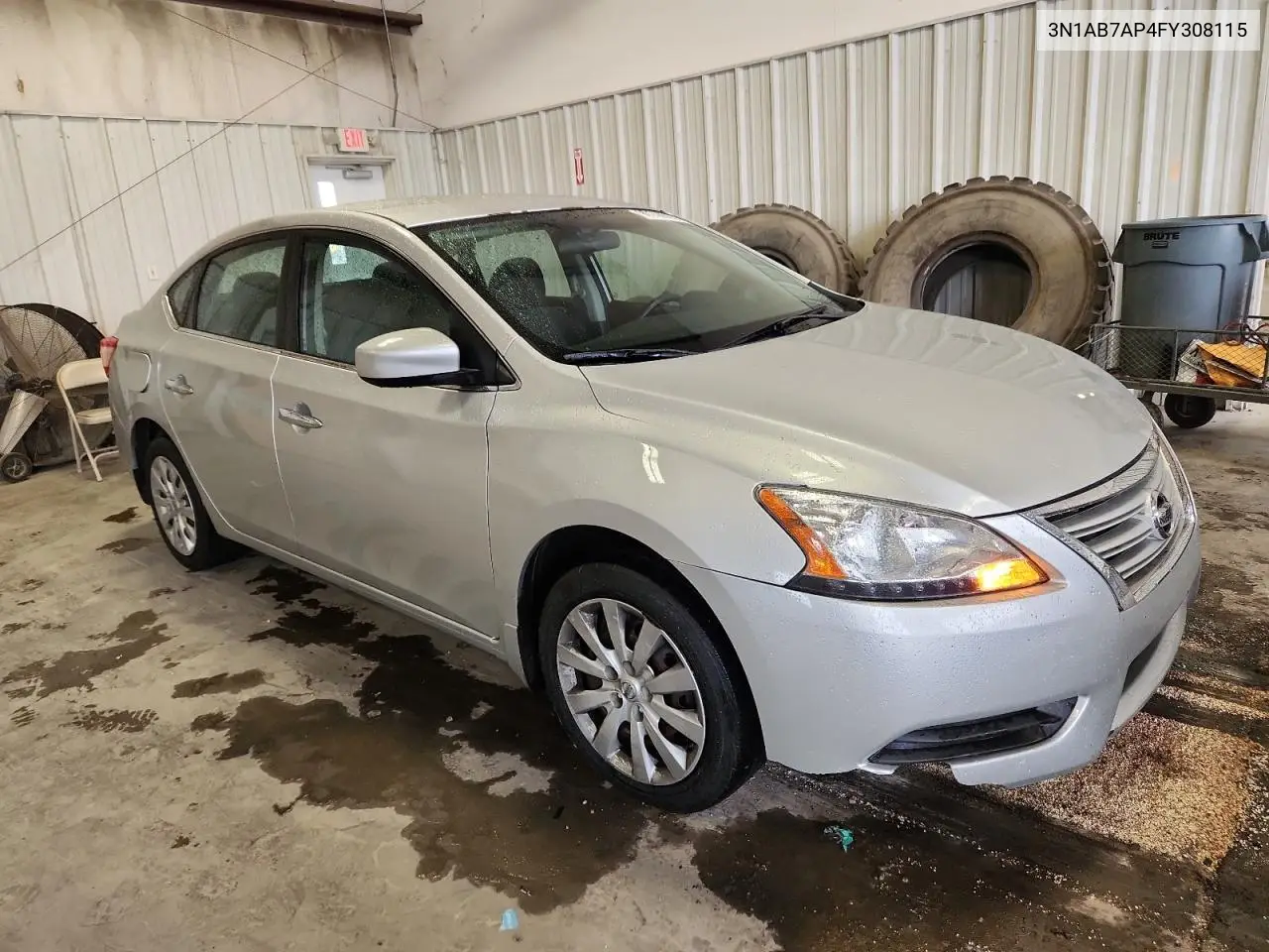 3N1AB7AP4FY308115 2015 Nissan Sentra S