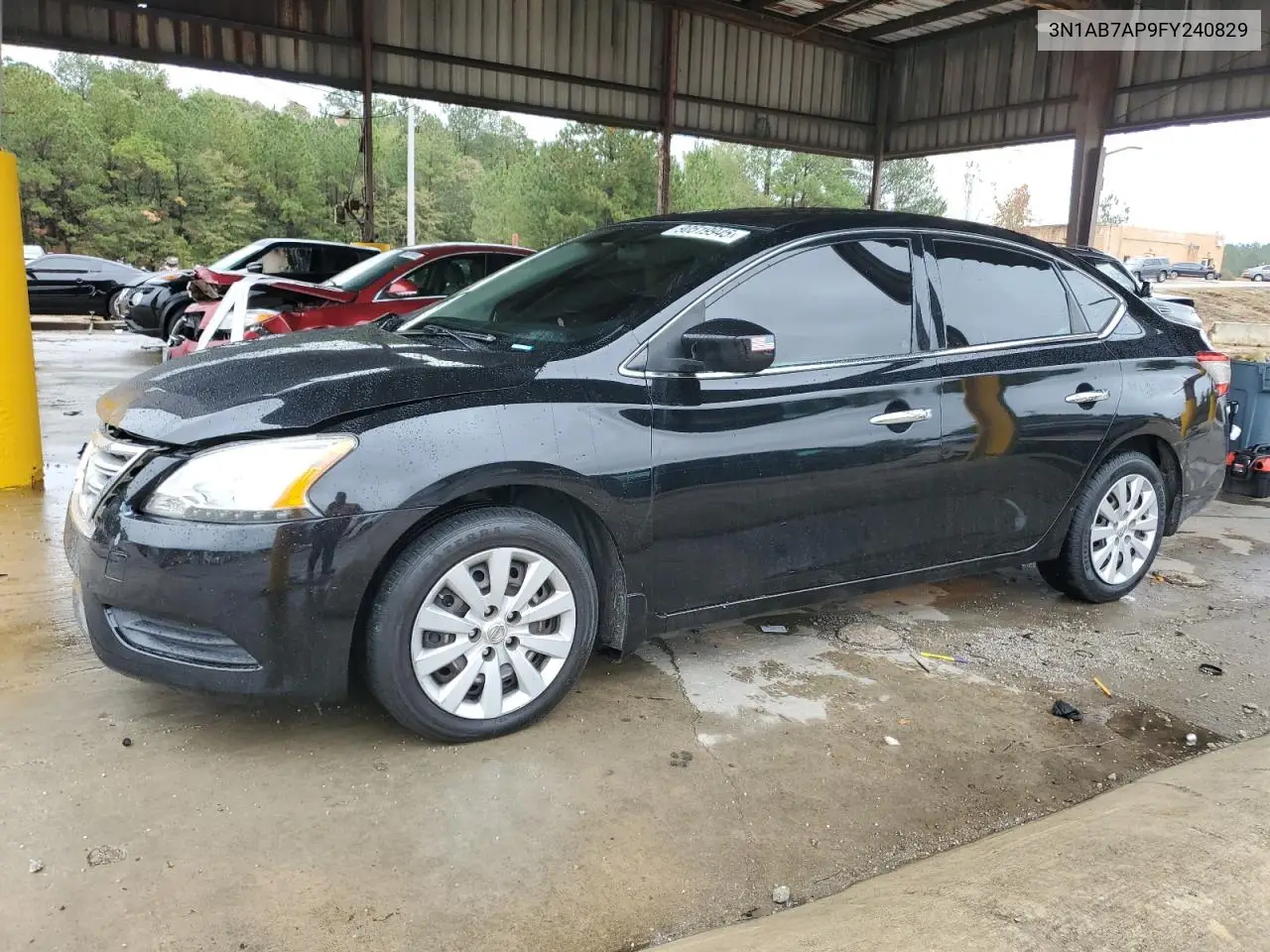 3N1AB7AP9FY240829 2015 Nissan Sentra S