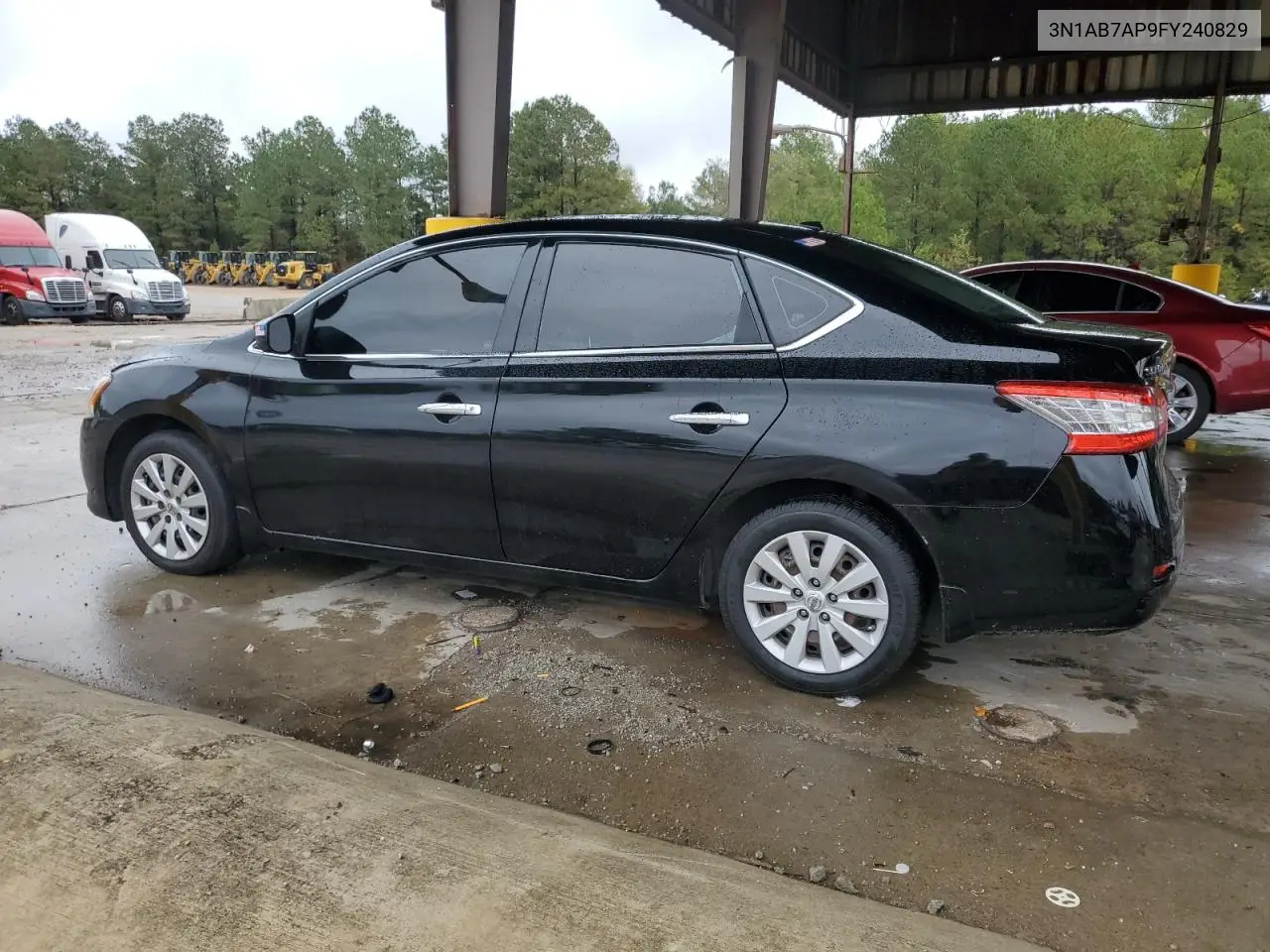 3N1AB7AP9FY240829 2015 Nissan Sentra S