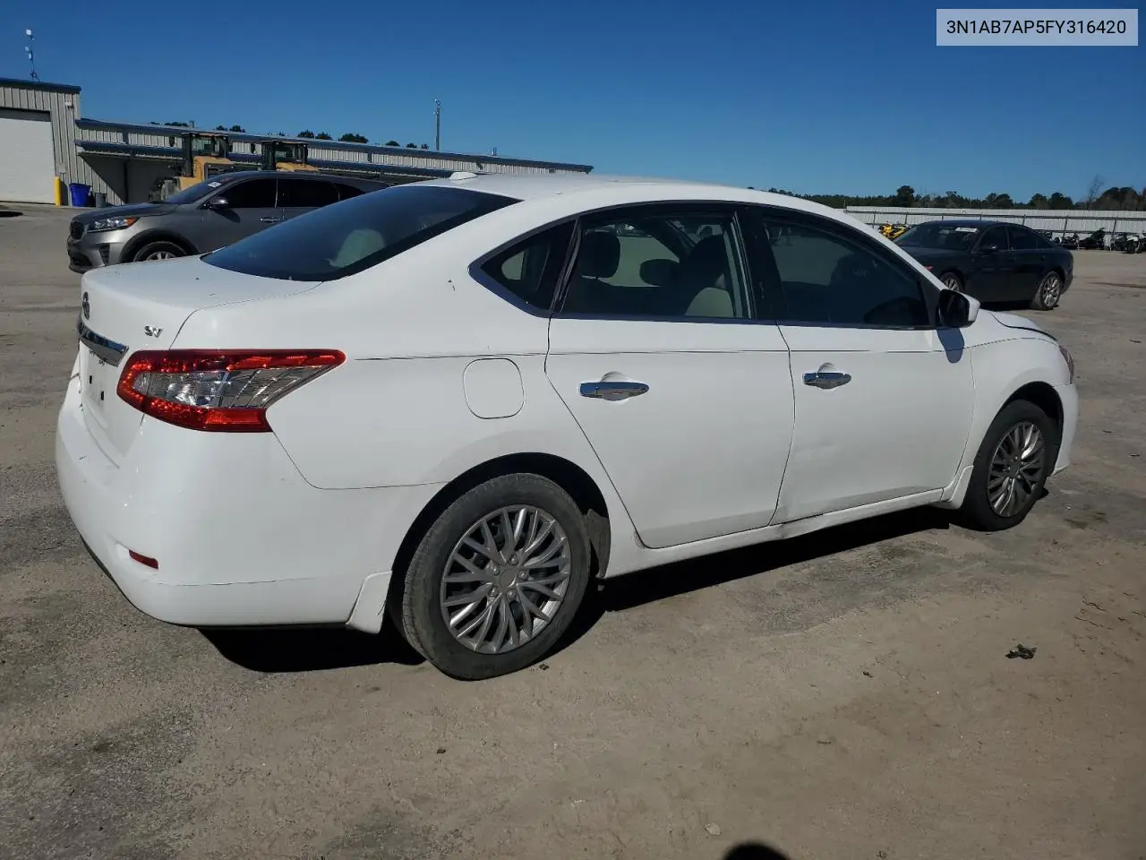 3N1AB7AP5FY316420 2015 Nissan Sentra S