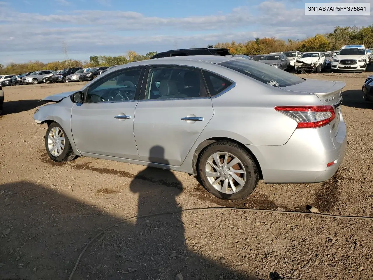 3N1AB7AP5FY375841 2015 Nissan Sentra S