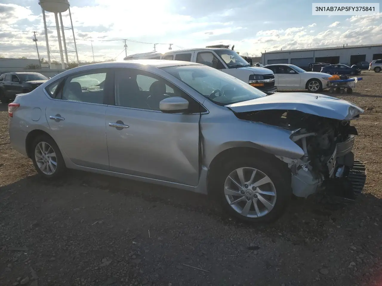 3N1AB7AP5FY375841 2015 Nissan Sentra S