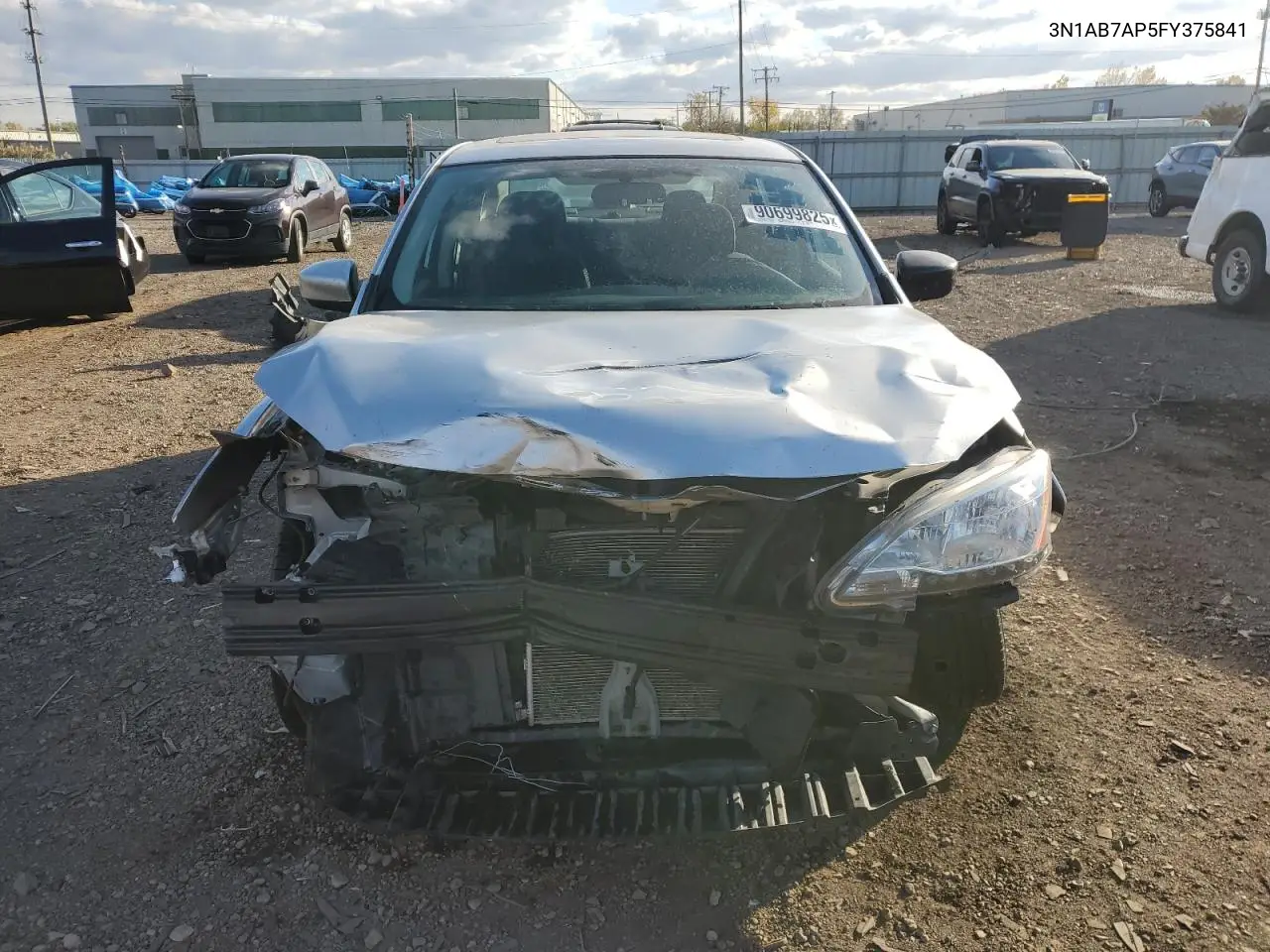 3N1AB7AP5FY375841 2015 Nissan Sentra S