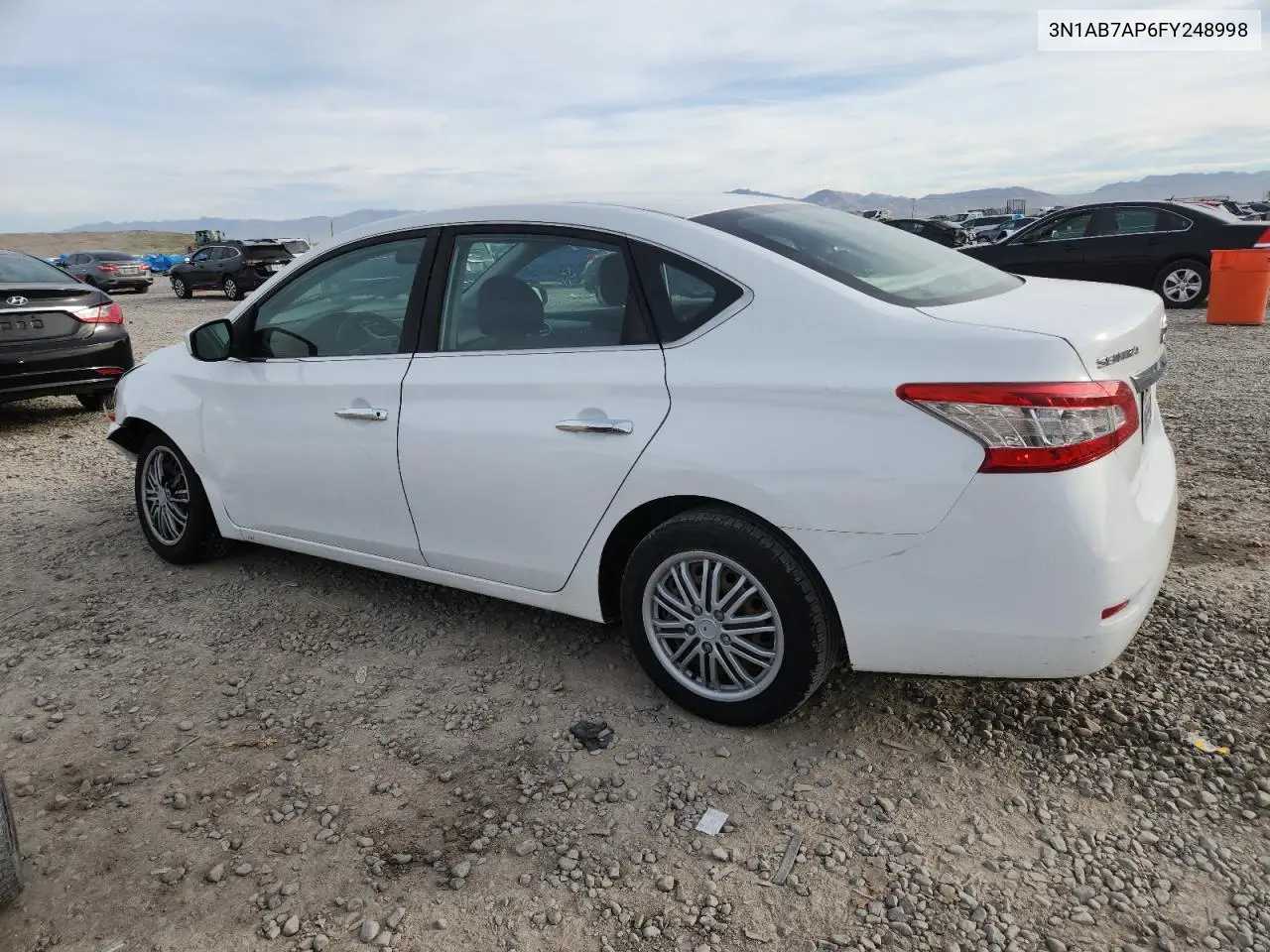 3N1AB7AP6FY248998 2015 Nissan Sentra S