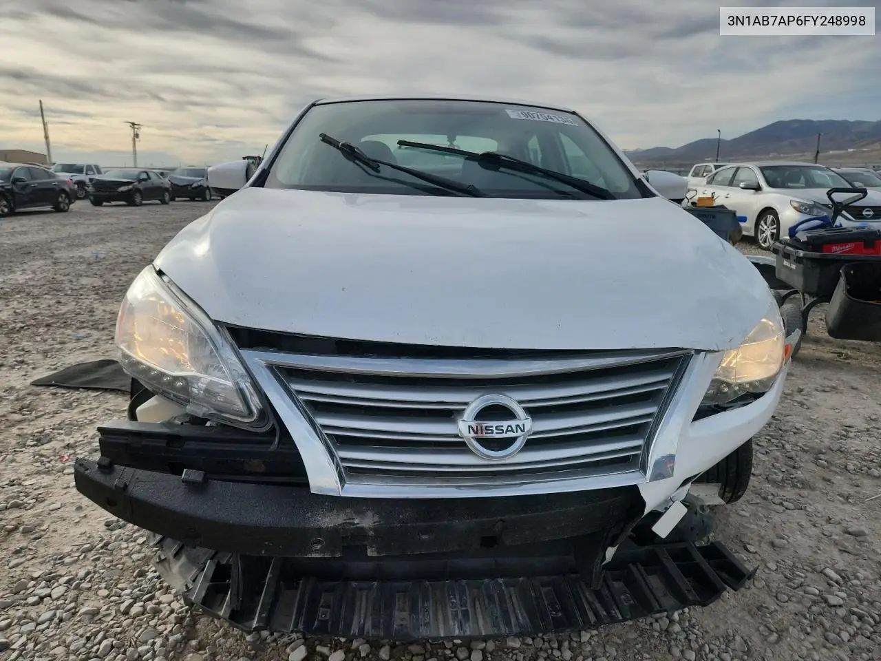 3N1AB7AP6FY248998 2015 Nissan Sentra S