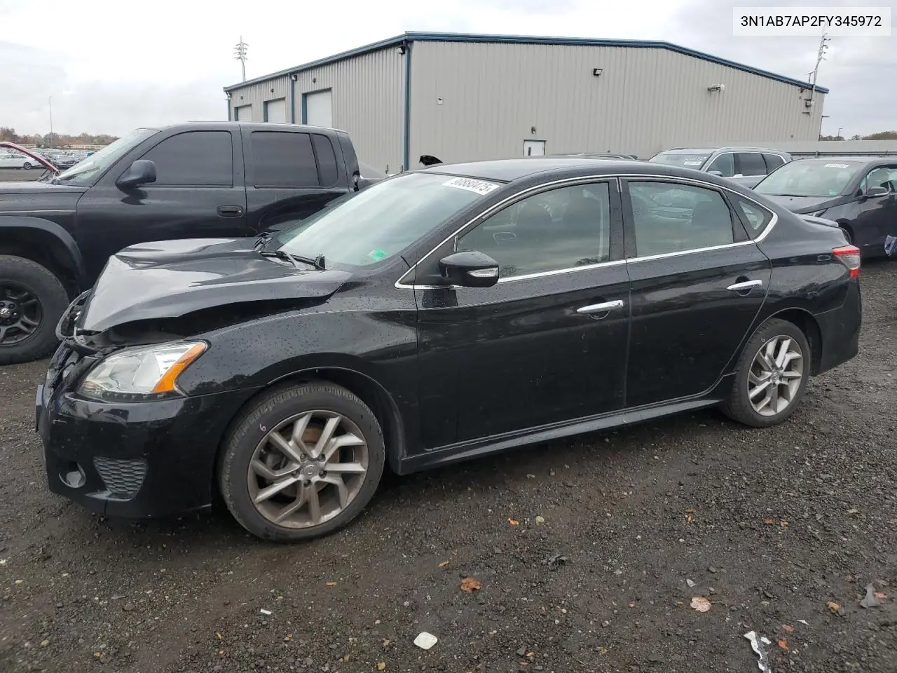 3N1AB7AP2FY345972 2015 Nissan Sentra S