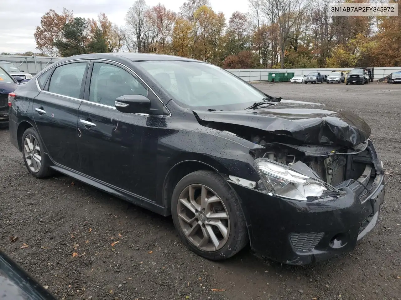3N1AB7AP2FY345972 2015 Nissan Sentra S