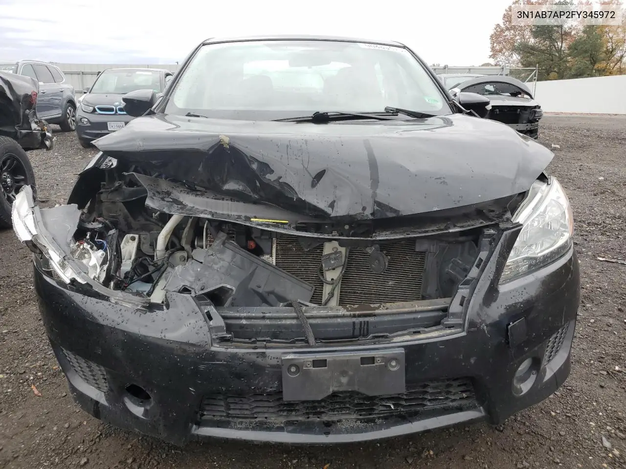 3N1AB7AP2FY345972 2015 Nissan Sentra S