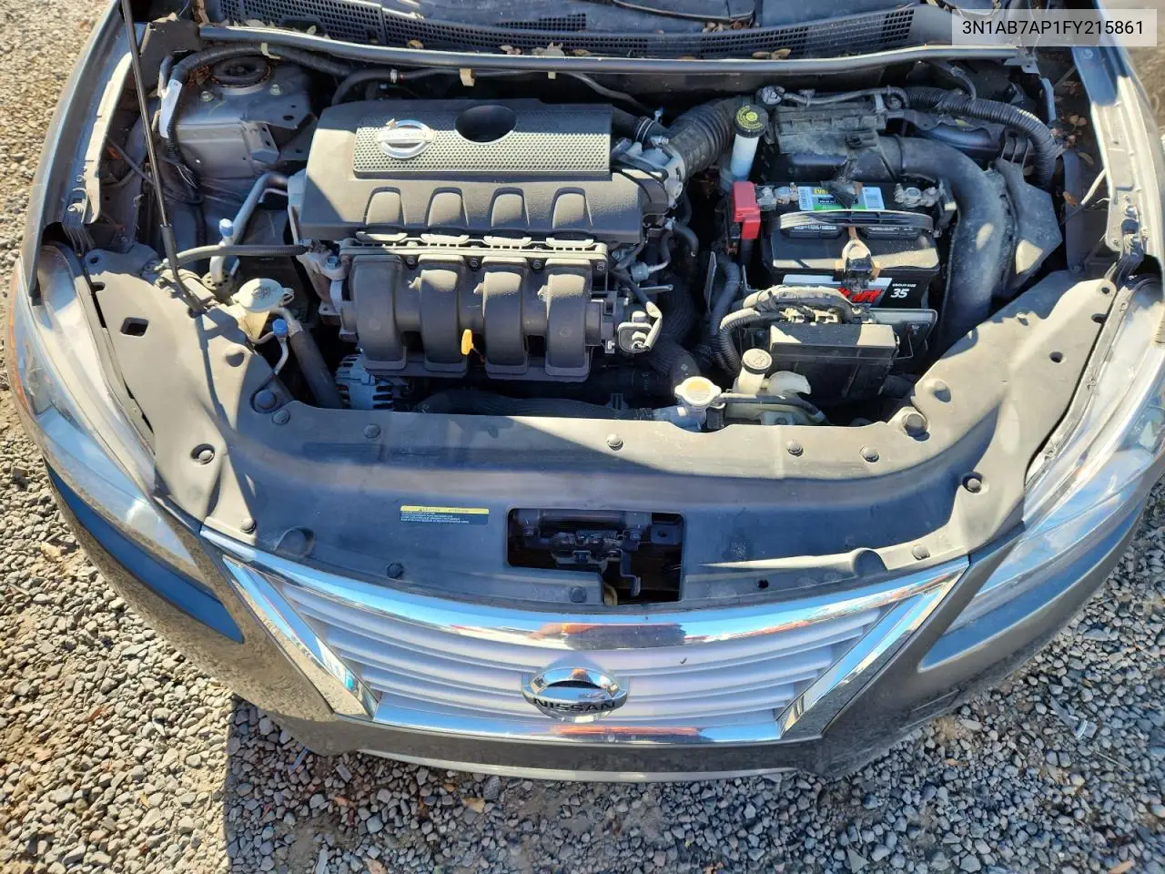 3N1AB7AP1FY215861 2015 Nissan Sentra S
