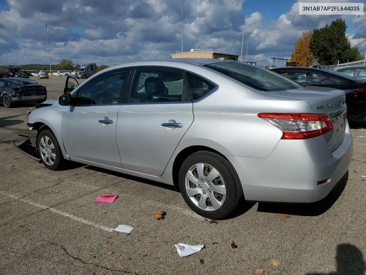 3N1AB7AP2FL644035 2015 Nissan Sentra S