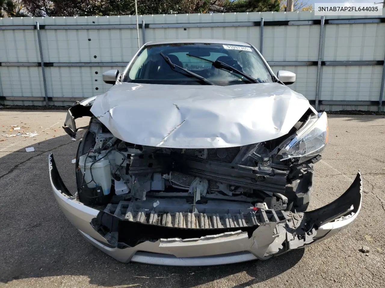 3N1AB7AP2FL644035 2015 Nissan Sentra S