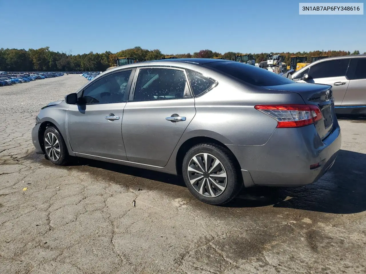 3N1AB7AP6FY348616 2015 Nissan Sentra S