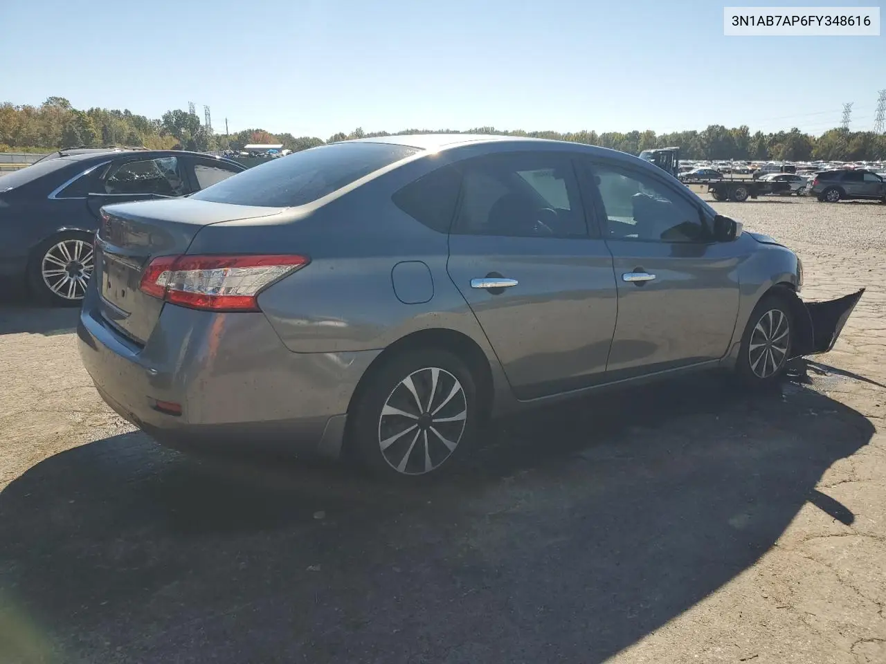 3N1AB7AP6FY348616 2015 Nissan Sentra S