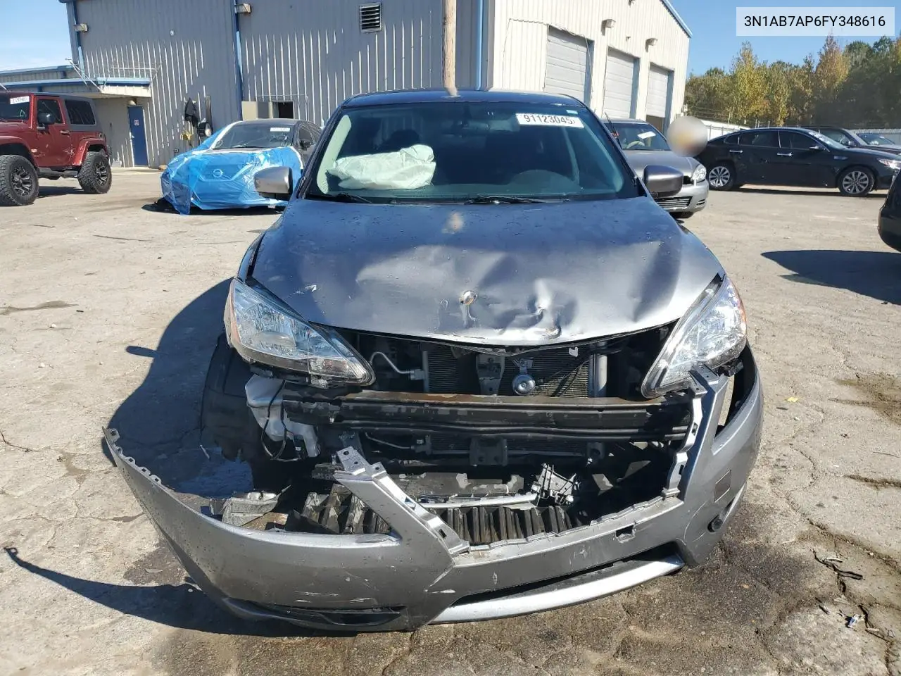 3N1AB7AP6FY348616 2015 Nissan Sentra S
