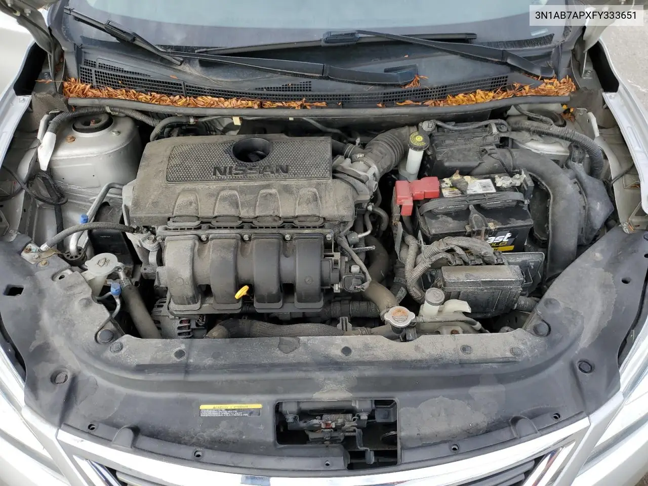 3N1AB7APXFY333651 2015 Nissan Sentra S