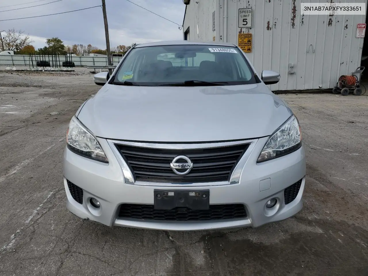 3N1AB7APXFY333651 2015 Nissan Sentra S