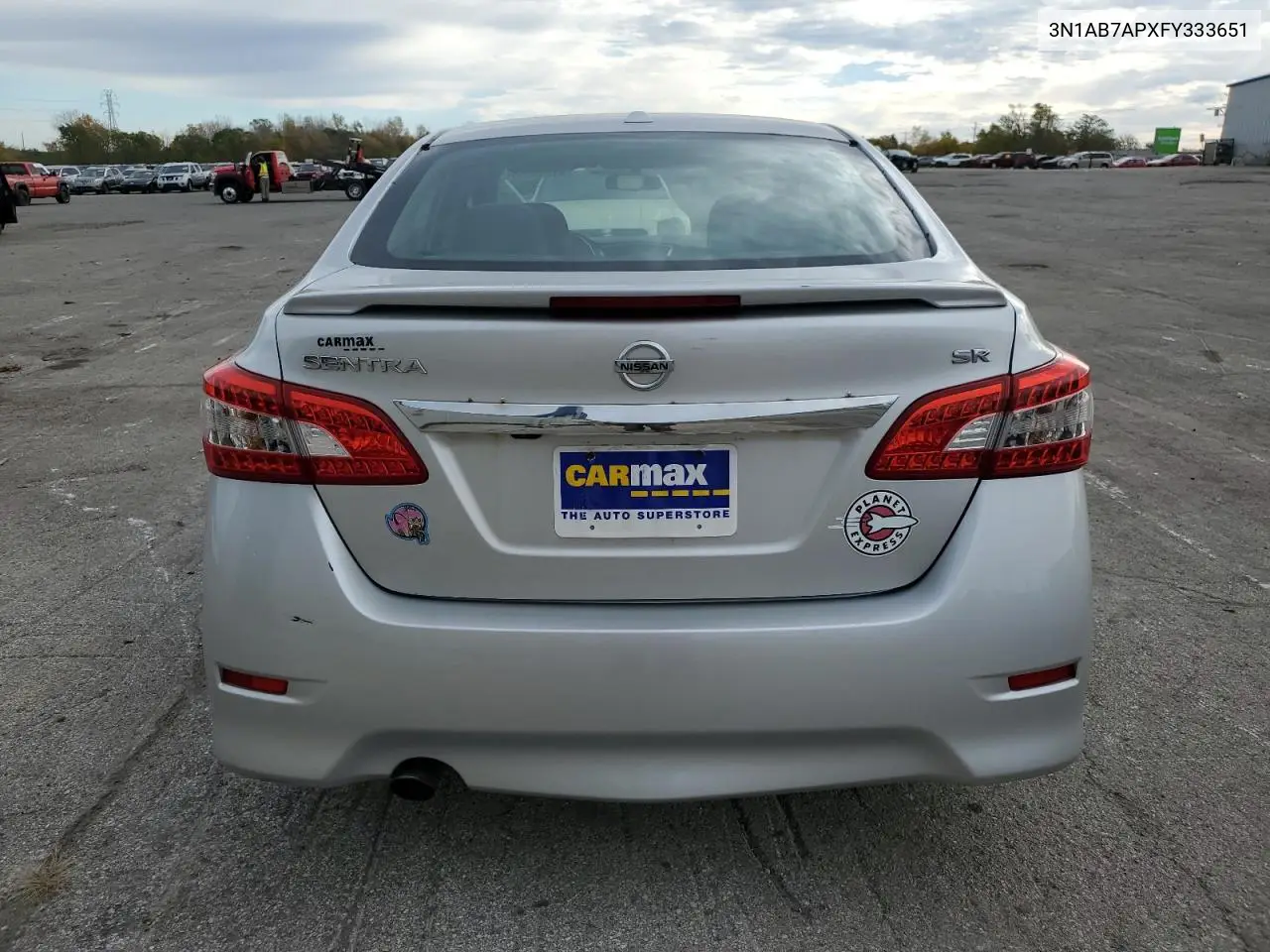 3N1AB7APXFY333651 2015 Nissan Sentra S