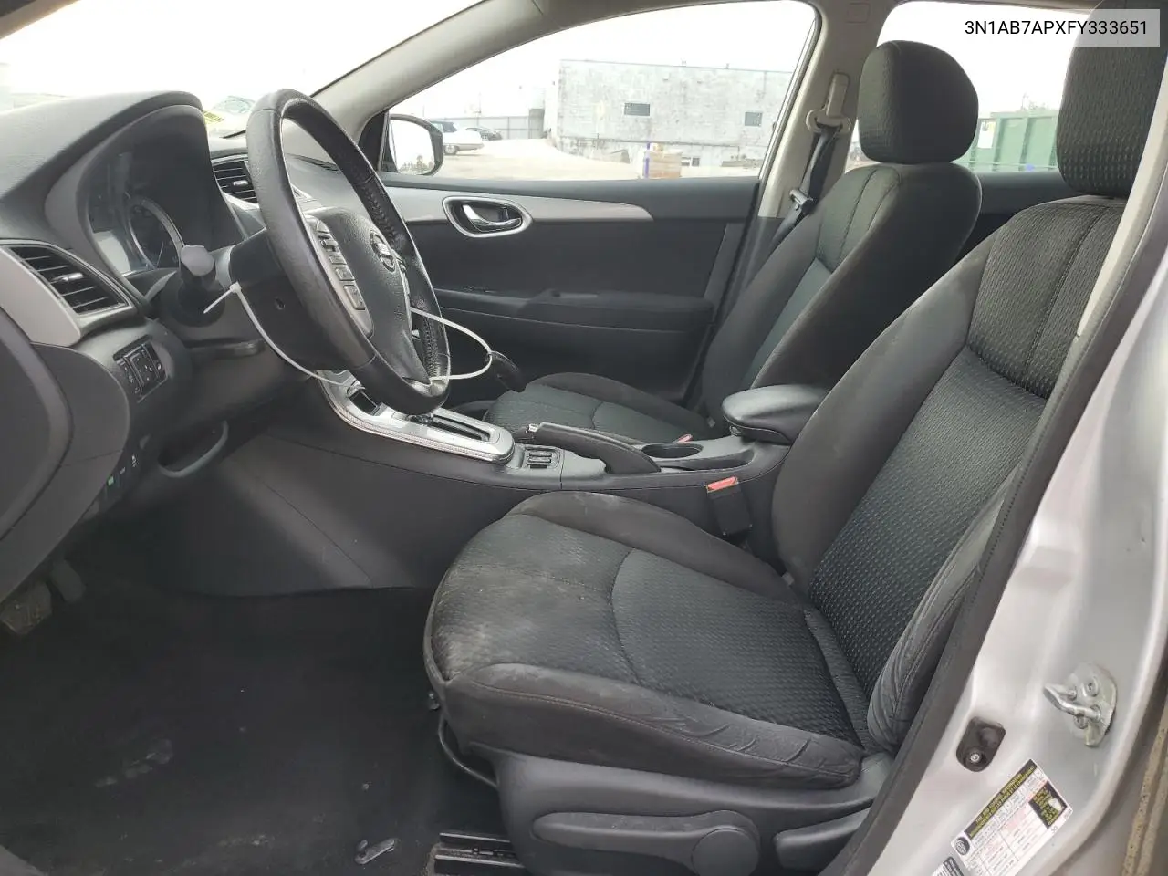 3N1AB7APXFY333651 2015 Nissan Sentra S