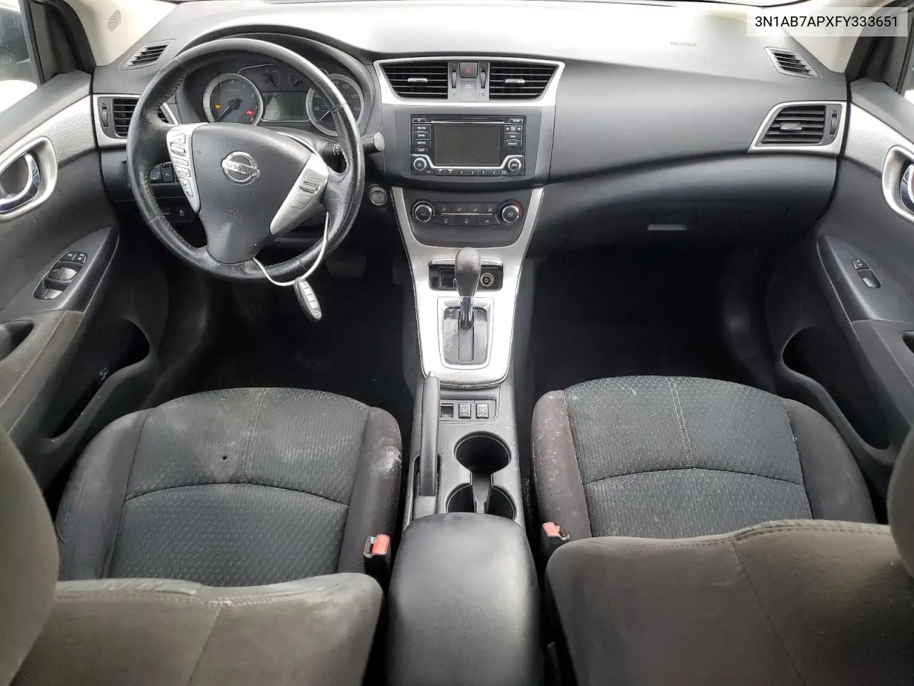 3N1AB7APXFY333651 2015 Nissan Sentra S