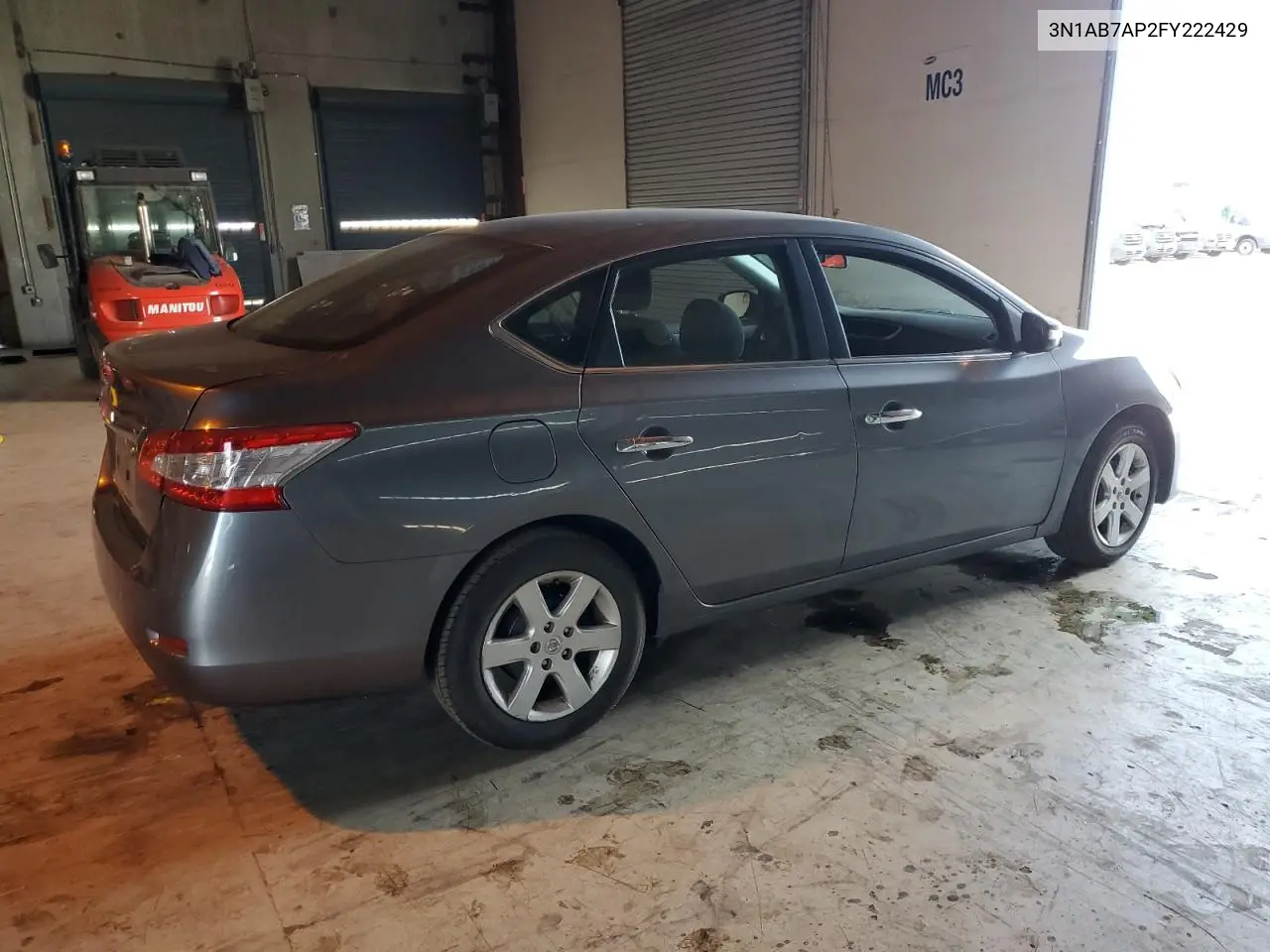 3N1AB7AP2FY222429 2015 Nissan Sentra S