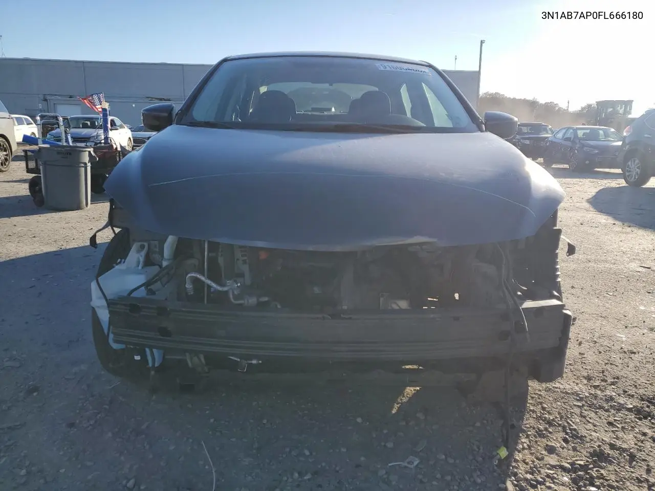 3N1AB7AP0FL666180 2015 Nissan Sentra S