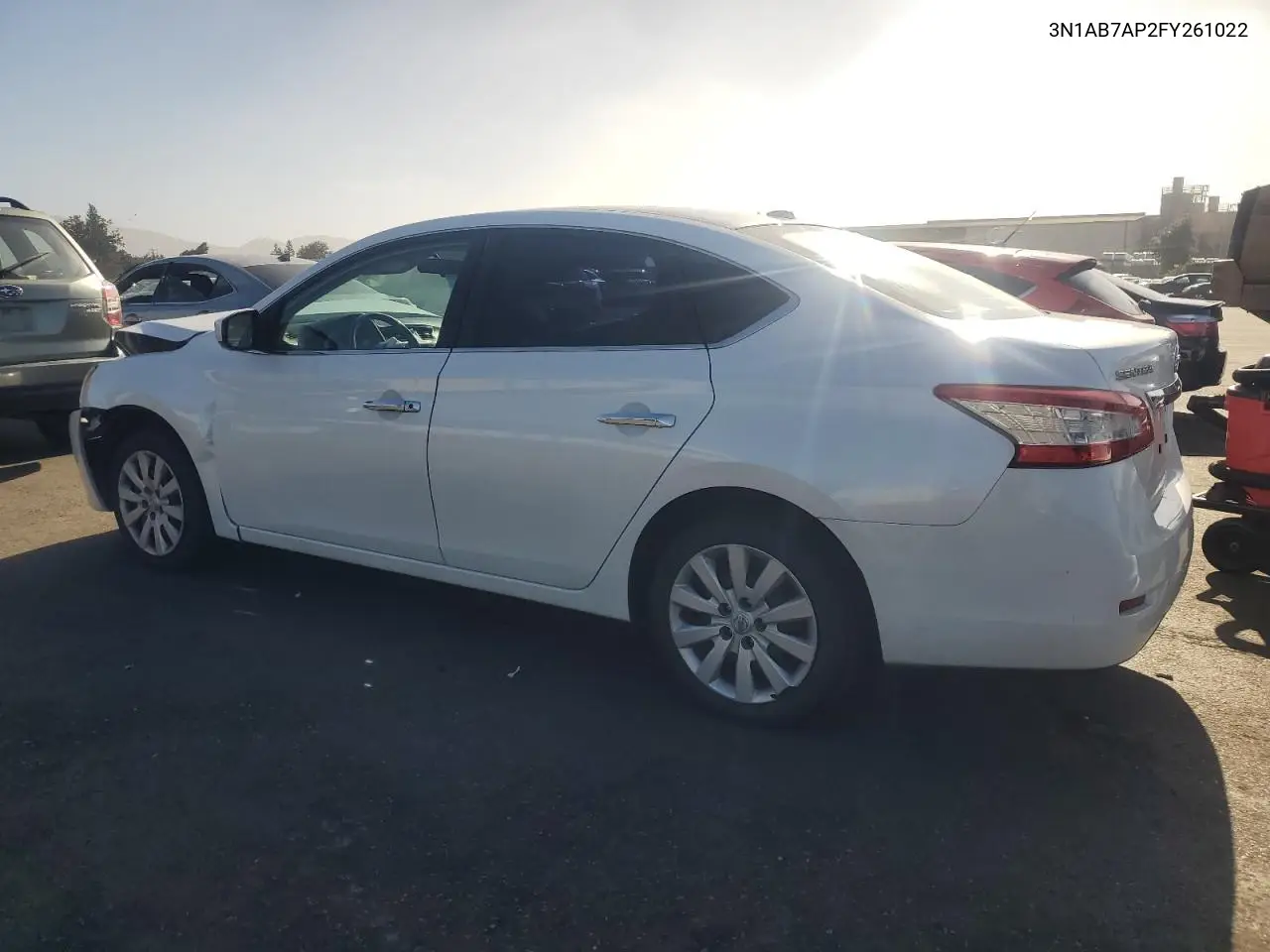 3N1AB7AP2FY261022 2015 Nissan Sentra S