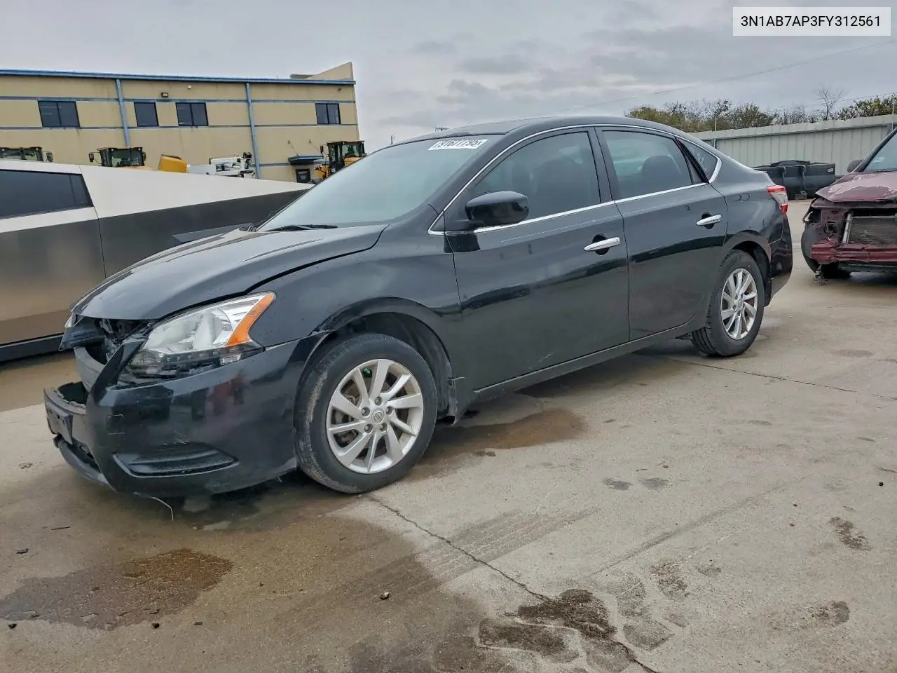 3N1AB7AP3FY312561 2015 Nissan Sentra S