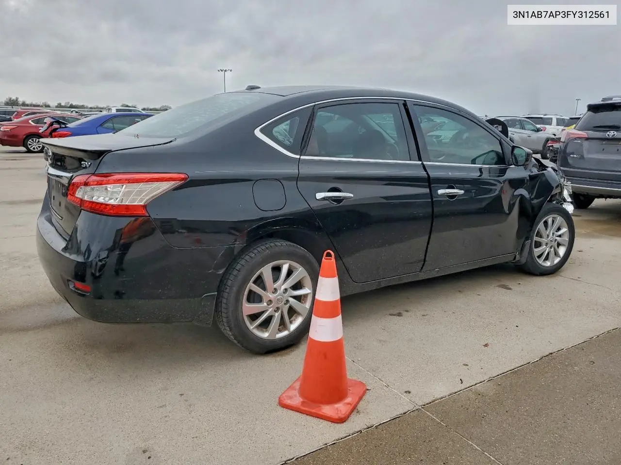 3N1AB7AP3FY312561 2015 Nissan Sentra S
