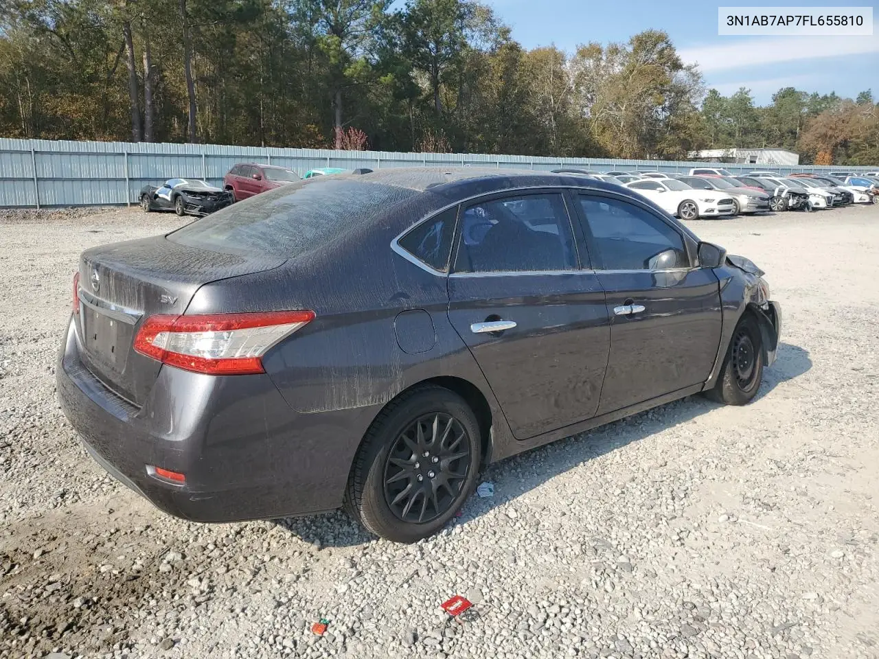 3N1AB7AP7FL655810 2015 Nissan Sentra S