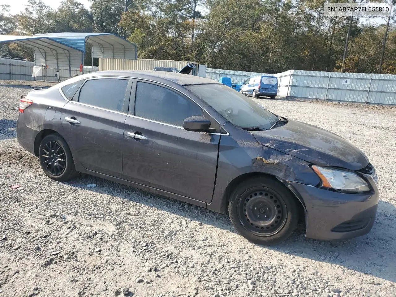 3N1AB7AP7FL655810 2015 Nissan Sentra S