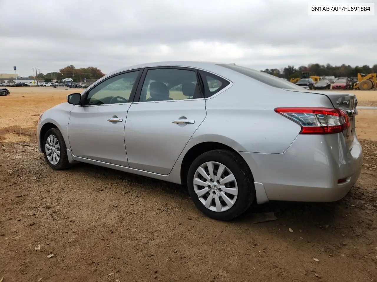 3N1AB7AP7FL691884 2015 Nissan Sentra S