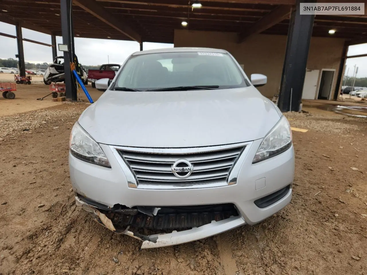 3N1AB7AP7FL691884 2015 Nissan Sentra S