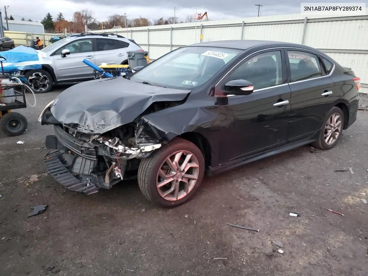 3N1AB7AP8FY289374 2015 Nissan Sentra S