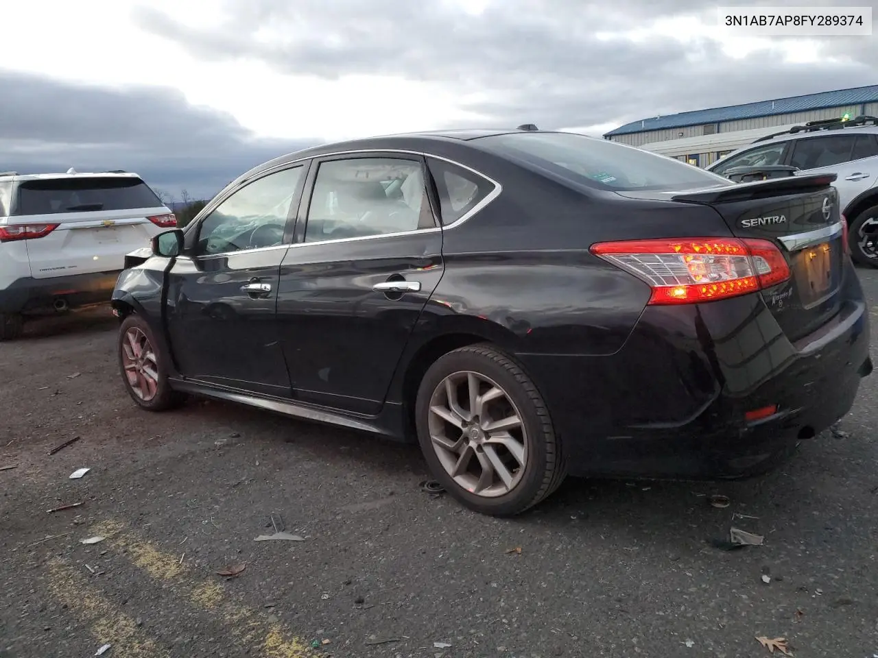 3N1AB7AP8FY289374 2015 Nissan Sentra S
