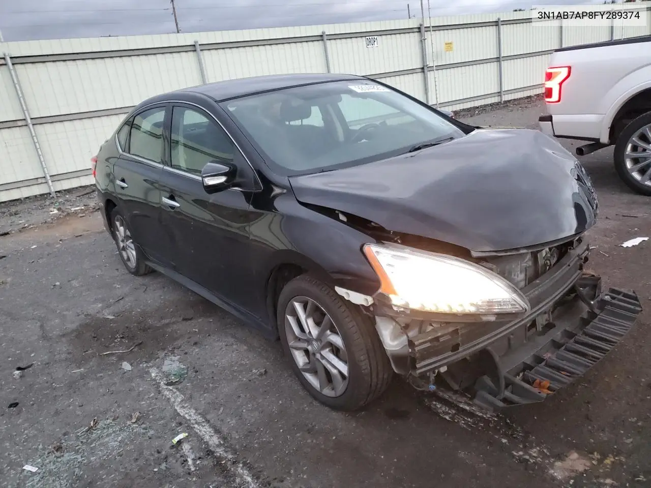 3N1AB7AP8FY289374 2015 Nissan Sentra S