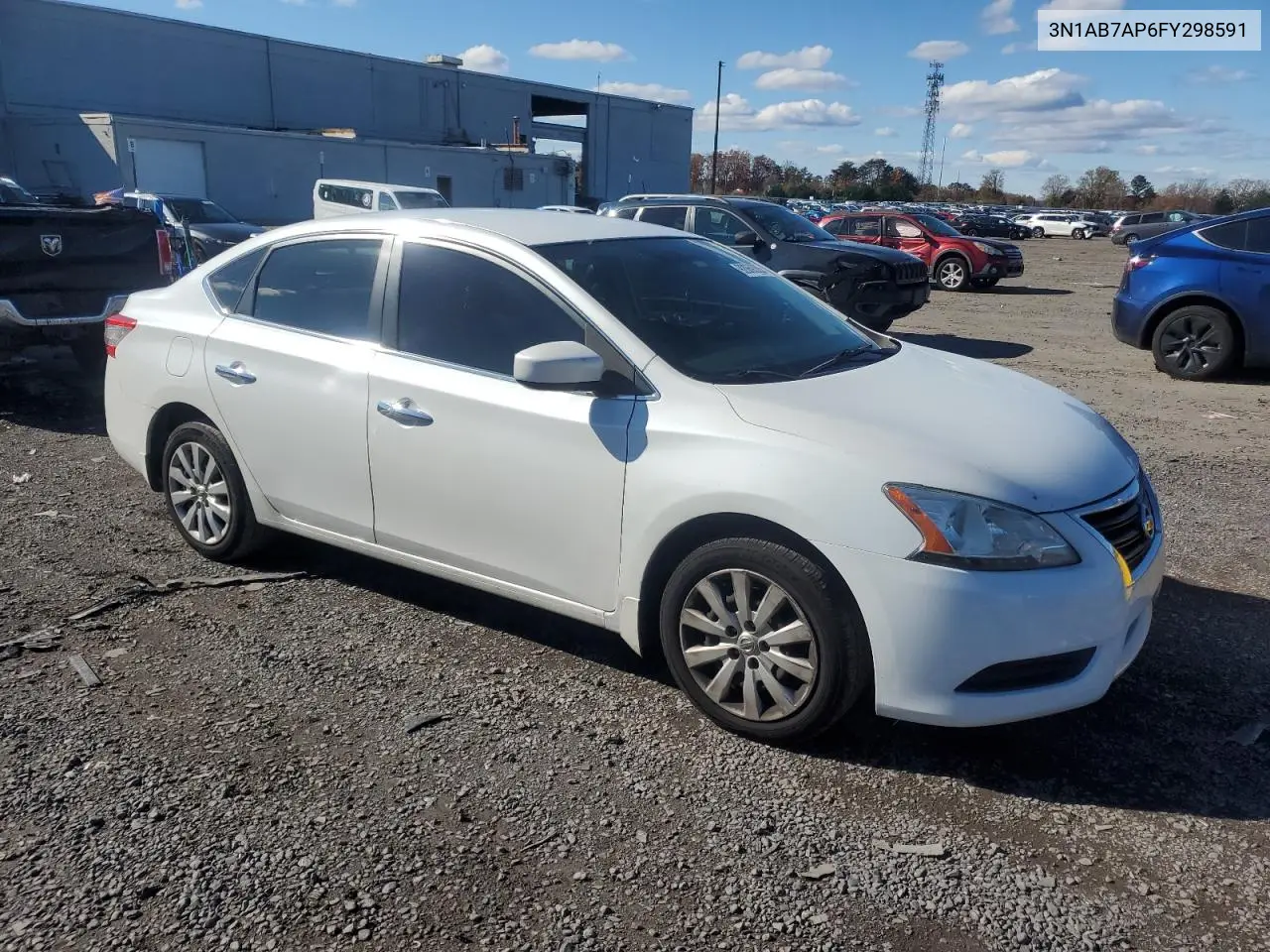 3N1AB7AP6FY298591 2015 Nissan Sentra S